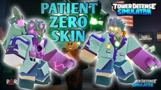 New exclusive Patient Zero skin tds, Patient Zero accelerator skin tds, Patient Zero boss skin tds