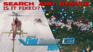 MSFS 2024 | Is Search and Rescue Fixed? | Unlocking More SAR Missions