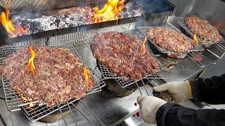 Must-eat Korean-style Beef BBQ!! Charcoal-grilled Beef, Bulgogi - Korean street food