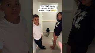 TRAPPING Son in BASEMENT with HAUNTED Doll Gone BAD 