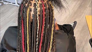 Finish These Traditional Box Braids w/ Me