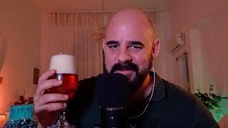  Celebrating OUR AWARD with beer  DEEP VOICE ASMR