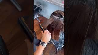 KERASILK Keratin Smoothing Service Transformation | #shorts | KERASILK