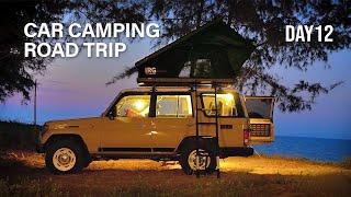 Car Camping Road Trip Adventure in My 33 YO LAND CRUISER | First camping at Terengganu Day12 | ASMR