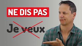 Je veux, je voudrais, puis-je… Demander quelque chose poliment en français