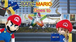 Baby Mario Goes to Mall of America | Super Dylan Plush Show