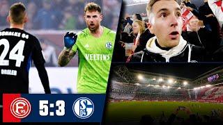 DÜSSELDORF vs SCHALKE 5:3 Stadion Vlog  Das ist erbärmlich!