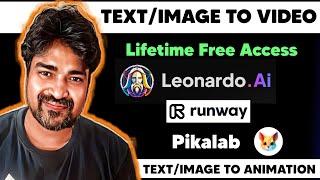 |Best AI tools|Text/image to Animation|Leonardo ai|Pika lab ai|Runway Ai| Full tutorial|