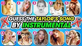 Guess The Taylor Swift Song By INSTRUMENTAL ️ Swiftie Test