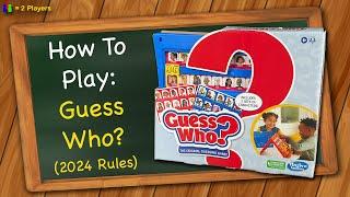 How to play Guess Who? (2024 Rules)