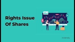 What is Right Issue Record Date & Ex Date #rightissue  #exdate #recorddate