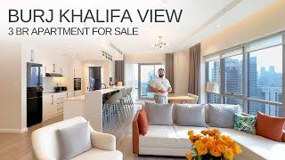 2 BEDROOM APARTMENT FOR SALE IN DOWNTOWN DUBAI, BURJ KHALIFA VIEW