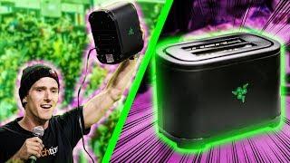 REAL WORKING Razer Toaster UNBOXING & DEMO!