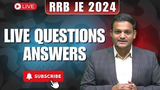 RRB JE: Your Questions Answered  with Strategy LIVE! #rrbje