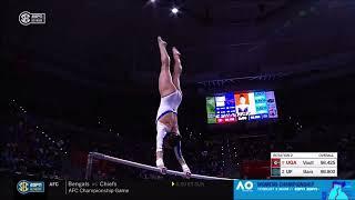 Leanne Wong Near Perfect Bars Florida vs Georgia 2023 9.975