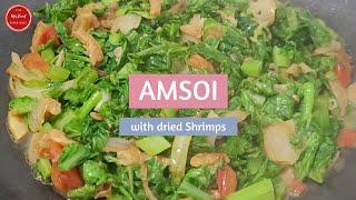 AMSOI WITH DRIED SHRIMPS. AMSOI MET GEDROOGDE GARNALEN.