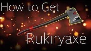 How to get the Rukiryaxe in Lumber Tycoon 2 (2020) (Shark Axe) (WORKING 2024)