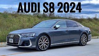 Audi S8 2024, el auto del patrón del patrón