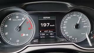 Audi S4 8K B8 Avant 3.0TFSI 450PS 650Nm Stage 3 100-250 km/h im 4./5. Gang