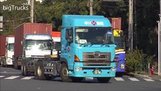 Busiest Trucks street in Japan