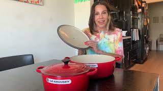 LE CREUSET CAST IRON DUTCH OVEN HONEST REVIEW KITCHEN COOKWARE