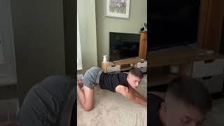 Hot twink stretches