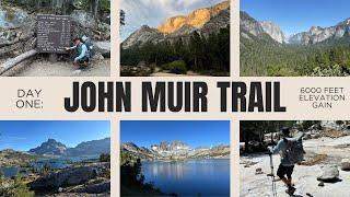 Backpacking the John Muir Trail Solo | Day 1: 6000 Feet Elevation Gain