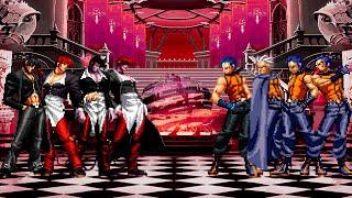 [KOF Mugen] Iori Yagami Team vs K9999 Team