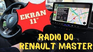 Radio do Renault Master z Android Auto i CarPlay (Alpine iLX-F115D - Halo 11)