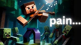 I Beat Minecraft with a Violin!?!