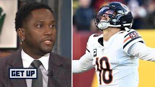 GET UP | "Caleb Williams is so inconsistent" - Hawkins: Bears are continuing cycle of failure at QB