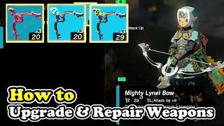 How to Repair Weapons in Zelda Tears of the Kingdom (Tips & Tricks)