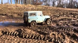 Pardonmyn00b's Turks and Jerps #119 - RC4WD Gelande 2 FJ40 in the MUD!