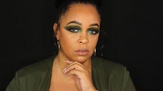 Forrest Green Smokey Eye | Collab with Sheenan R | Marlo Keenan