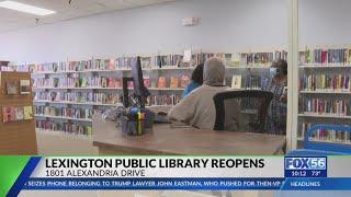 Temporary Lexington Public Library location opens