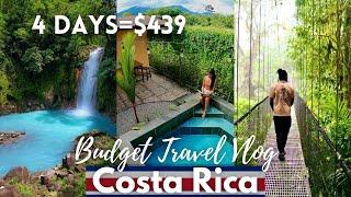 La Fortuna, Costa Rica Budget Travel Vlog | Arenal Volcano, Rio Celeste, Hot Springs