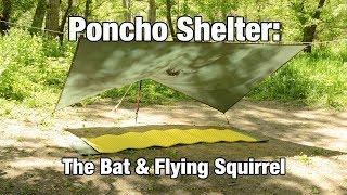 Poncho Shelter: The Bat and Flying Squirrel