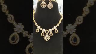 ₹899, short necklace.... #artificaljewellery #victoria #cz #silver #necklace