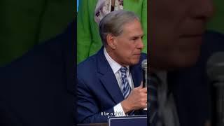 Gov. Greg Abbott: 'Parents want school choice.'