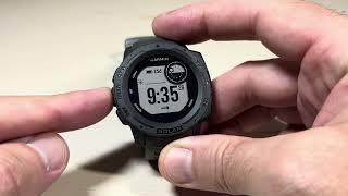 Garmin Instinct Solar | Move IQ (Automatic detection for activities)