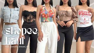 SHOPEE TRY ON HAUL • Affordable and High Quality Clothes🪷 | Philippines