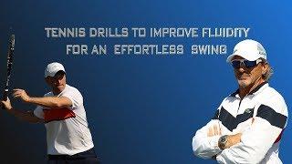 Tennis Drills to practice effortless and fluidity Part 1 I Tennis On Demand