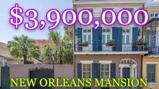 $3.9 Million Dollar New Orleans Mansion with HUGE Wine Cellar!