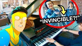 Playing INVINCIBLE At My School!