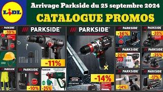 catalogue LIDL parkside du 25 septembre  Arrivage bricolage parkside performancePromos SilverCrest