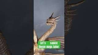 King Ghidorah’s team management style. Original audio: @zachbartz (TikTok)#godzilla #stopmotion #fun
