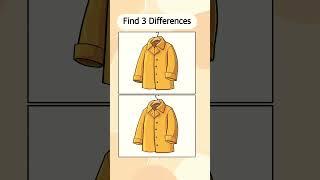 Find 3 difference!! #389