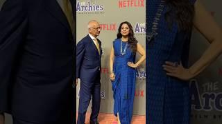 Juhi Chawla With Husband At The Archies Premiere #shorts #shortsvideo #thearchies