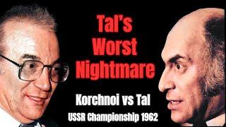 Squeezing Mikhail Tal: The Paradox of the Century. Korchnoi vs Tal