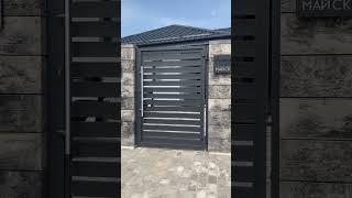 Блок FaBrick 500x200 Onyx в проекте от заказчика — лаконично и со вкусом  #Shorts #fabrick